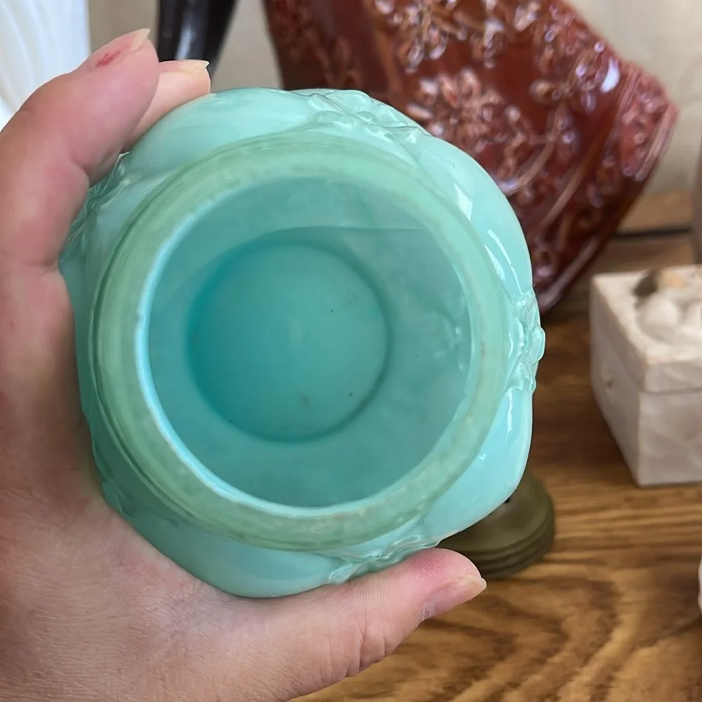 Antique blue glass - Picture 6 of 11